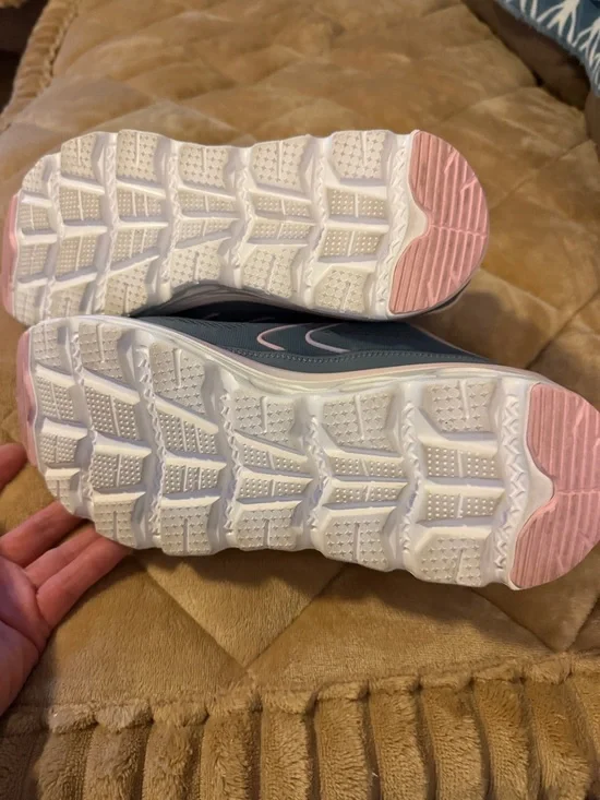 Skechers Adventure Women's Blue and Pink Athletic Walking Shoes - Picture 4 of 4